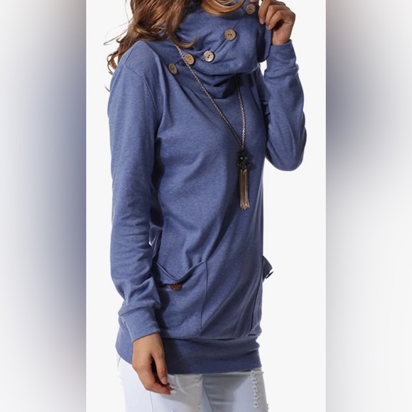 NWT Levaca Long Sleeve Tunic Top SIZE S - Picture 3 of 12